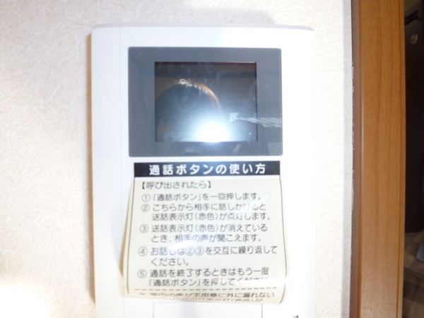 Security. With TV monitor Hong