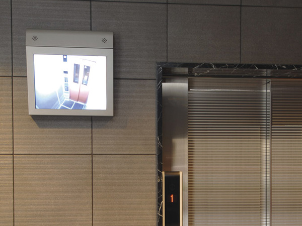 Security.  [Elevator in the monitoring monitor] A monitor that has been installed in all floors, You can check the security camera image of the elevator. (Same specifications)
