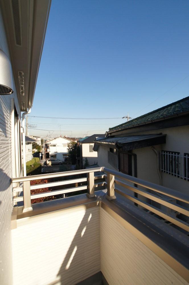 View photos from the dwelling unit. You views of the blue sky from the balcony