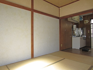 Other room space. You re-covering tatami.