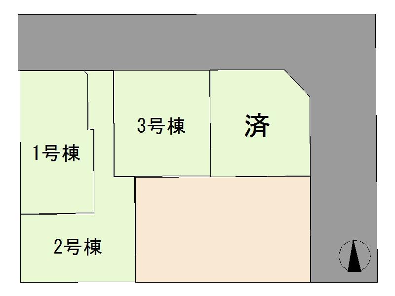 Compartment figure. Land price 43 million yen, Land area 92.58 sq m