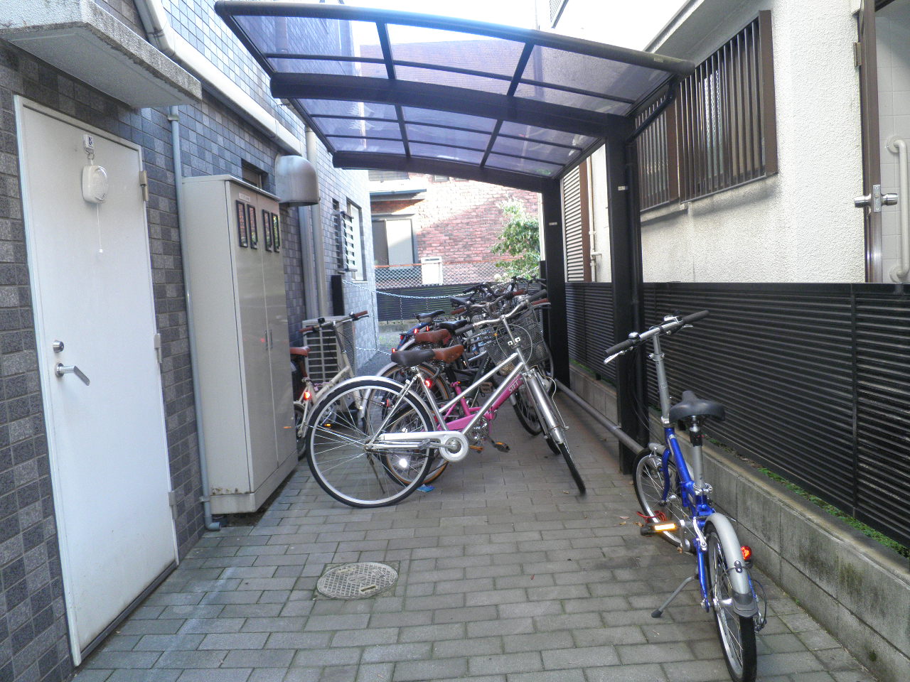 Other common areas. Bicycle-parking space