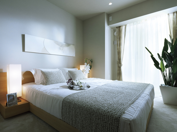 Interior.  [BEDROOM]  ※ In Shibuya Mansion Gallery, Western-style equipment can be confirmed. (Different from the one of this sale)