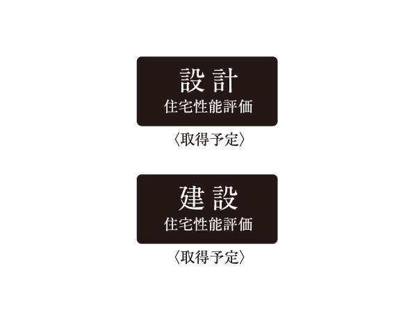 Building structure.  ["Design Housing Performance Evaluation Report" ・ Get the "construction Housing Performance Evaluation Report" (planned)] And "Design Housing Performance Evaluation Report" is, In one of the housing performance display, Under third-party organization that was registered to the Minister of Land, Infrastructure and Transport of the national common rule, Evaluation in a fair position the performance of new homes ・ Displayed, Thing to be delivered to the house, which recognized that reached a certain level of performance. In the "open cash register Den Shea Asagaya", It is scheduled acquisition this "design Housing Performance Evaluation Report". Also, During construction ・ Be issued performs a rigorous field test several times at the time of completion of the "construction Housing Performance Evaluation Report", Schedule is obtained at the time of completion.