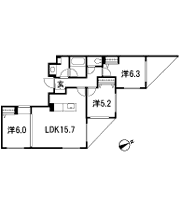 Floor: 3LDK, occupied area: 71.22 sq m, Price: 53,800,000 yen, now on sale