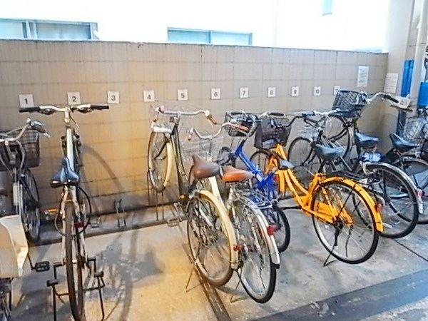 Other local. Bicycle-parking space