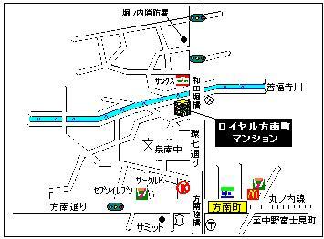 Local guide map