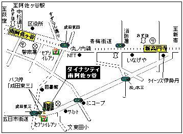 Local guide map