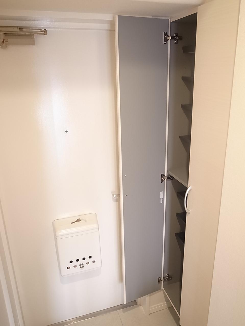 Receipt. Entrance next to storage Renovation completed