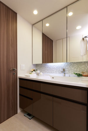 Bathing-wash room.  [Powder Room] Full of clear, Everywhere gracefully spend devising.