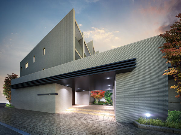 Features of the building.  [appearance] In the quiet residential area of ​​Suginami, All 104 House was the wisdom. (Exterior view)