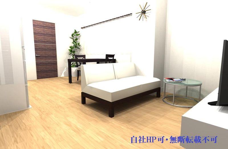Living. 3D