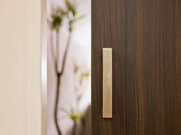 Other.  [sliding door] Room sliding door in the dwelling unit is, Automatically loosen close in quiet shock absorption type the momentum at the time of closing. (Except for some)