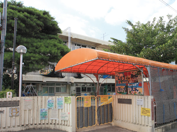 Surrounding environment. Municipal Shoan nursery school (8-minute walk ・ About 600m)