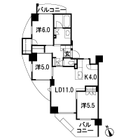 Floor: 3LDK, occupied area: 72.34 sq m, Price: 63,080,000 yen, now on sale