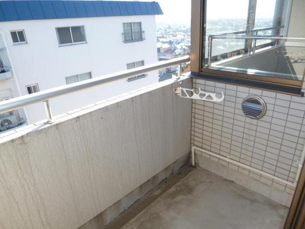 Balcony. There is a good outlook from the veranda