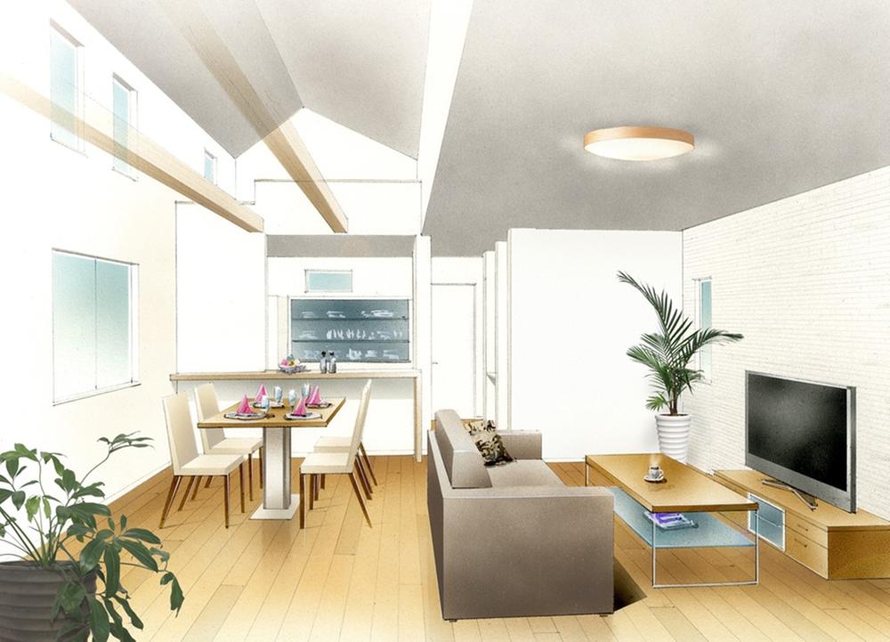 Rendering ※ Rendering illustration is actually a little different in what was drawn on the basis of the drawings.. Rendering