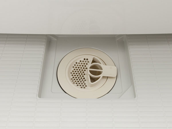 Bathing-wash room.  [Hair catcher] Easily gathered hair, Discarded easy to stainless steel hair catcher. It prevents dirt with a fluorine-based special coating.