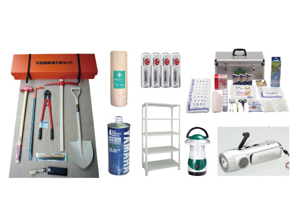 Other.  [Provided in the event of an emergency, "disaster prevention stockpile warehouse"] Due to disasters such as the lifeline disruptions around, In preparation for the time of emergency, We have established a "disaster prevention stockpile warehouse" that houses the emergency supplies. (Same specifications)