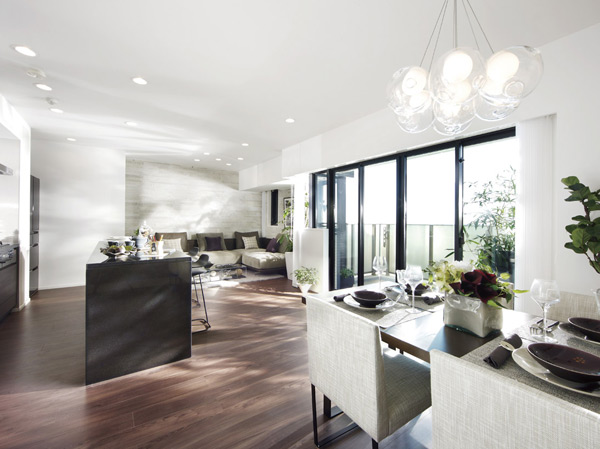 Living.  [living ・ dining]  ※ In which all the published photograph of've taken model room G2 type (September 2013), Some paid option (application deadline ・ Yes) are included.