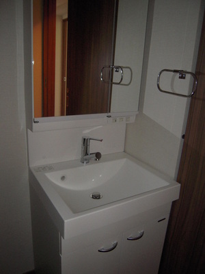 Washroom. Wash basin