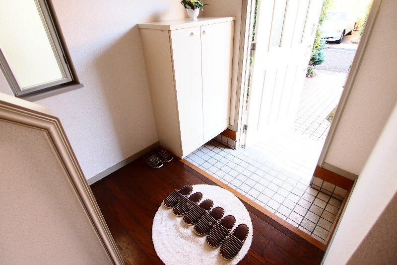 Entrance. Entrance with a space