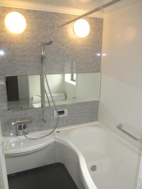 Bathroom. Example of construction