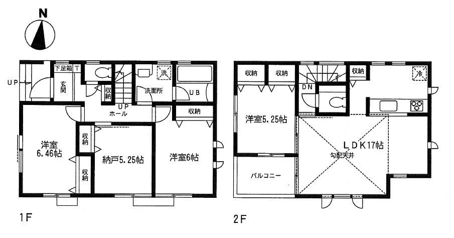Floor plan. Honan to elementary school 370m