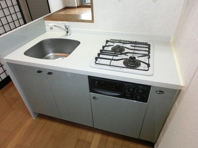 Kitchen. ※ It is a photograph of the inverted type ※