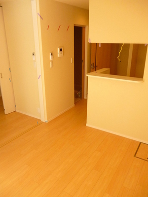 Entrance. With counter kitchen 1LDK