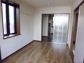 Living and room. Western style room With bay window