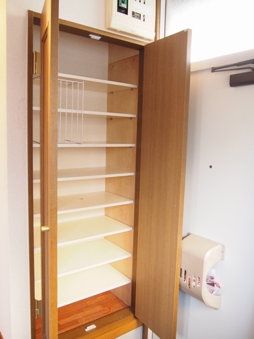 Entrance. It is a big shoes BOX.