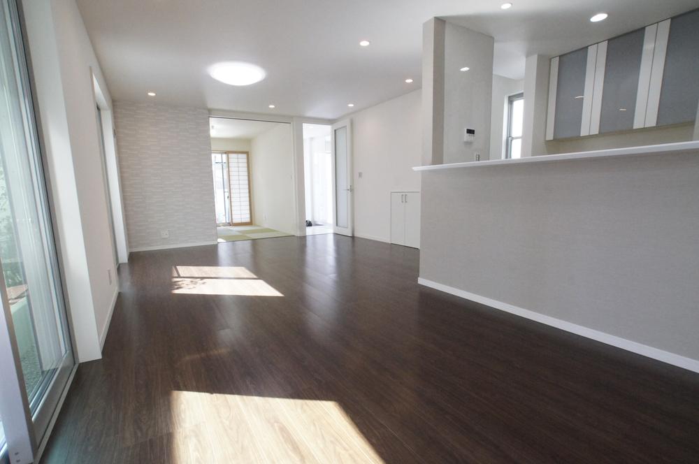 Living. The first floor living room (F Building)