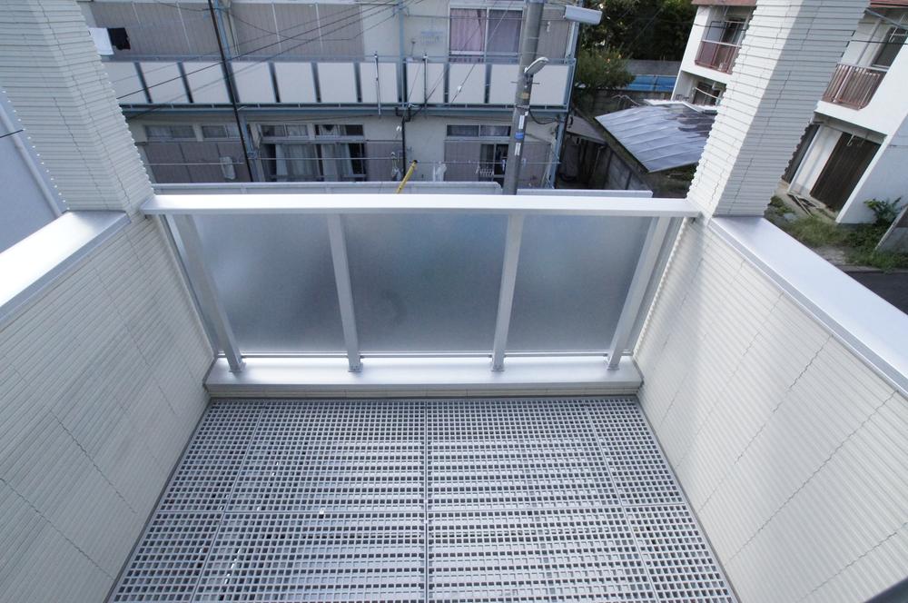 Balcony. Grating balcony (F Building)