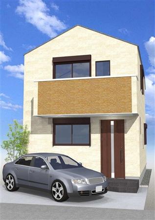 Building plan example (Perth ・ appearance). Reference Plan Rendering 11.8 million yen ・ 71.7 sq m ・ A Building