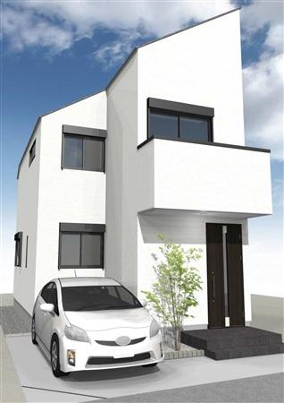 Building plan example (Perth ・ appearance). Reference Plan Rendering 11.8 million yen ・ 71.18 sq m ・ B Building