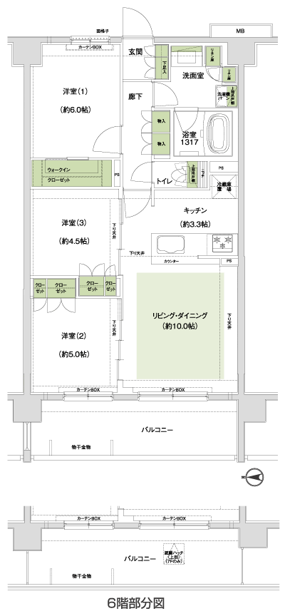 Floor: 3LDK + WIC, the occupied area: 66.15 sq m, Price: TBD