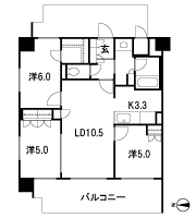 Floor: 3LDK + WIC, the area occupied: 65.6 sq m, Price: TBD