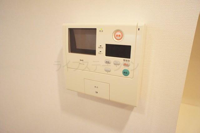 Security equipment. Monitor with intercom