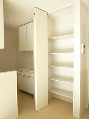 Kitchen. Ensure a large volume of kitchen storage. Also clean tableware and cooking utensils!