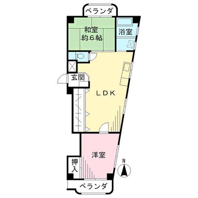 Floor plan. Suginami-ku, Tokyo Nishiogiminami 4-chome