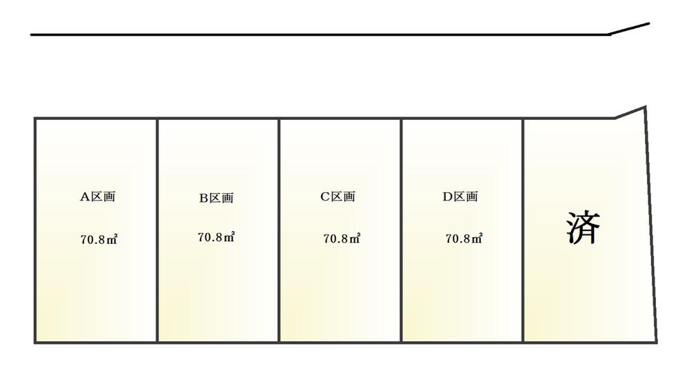 Compartment figure. 54,500,000 yen, 3LDK, Land area 70.8 sq m , Building area 114.2 sq m