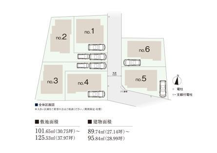 The entire compartment Figure. 6 House that has been laid out in a location to draw a spacious inclined downward toward the south