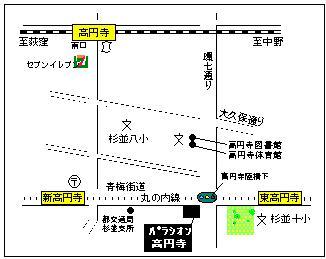 Local guide map