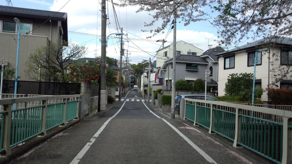 Streets around. A quiet residential area
