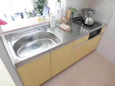 Kitchen. Counter two-burner gas system Kitchen. 