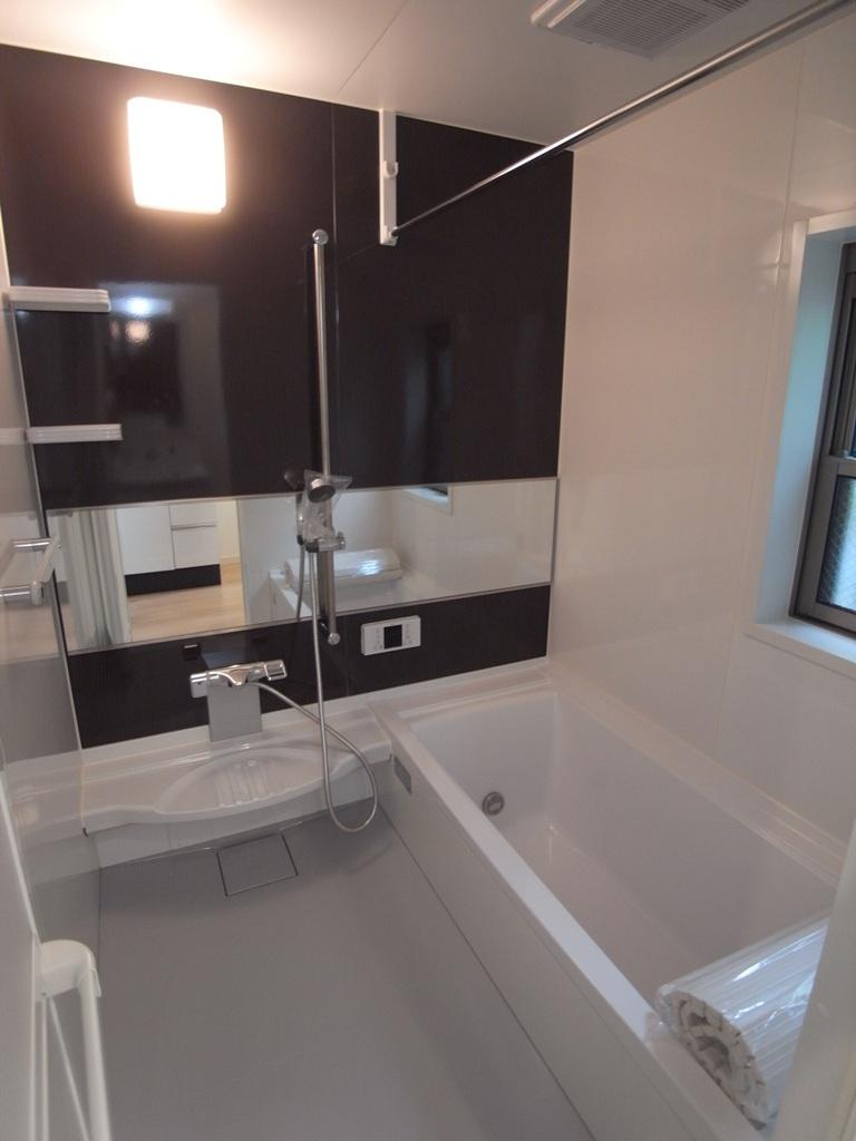 Building plan example (introspection photo). Bathroom construction cases