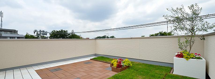 Same specifications photos (Other introspection). Construction example photo / Rooftop roof balcony