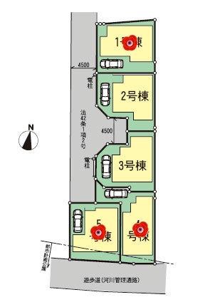 The entire compartment Figure. Suginami Shimo Igusa 3-chome compartment view