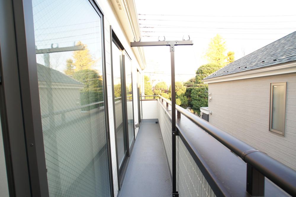 Balcony. Balcony facing the south.